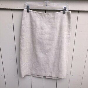 NWT 100% Linen Skirt Ellen Tracy